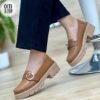 MOCASINES EN 💯%CUERO FOLIAS CON APLIQUES EN CUEROS TRASPASADOS  METALIZADOS