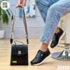 COMBO BOLICHERO CUERO - Negro