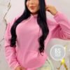BUSO TELA BURDA IMPORTADA - Rosado claro