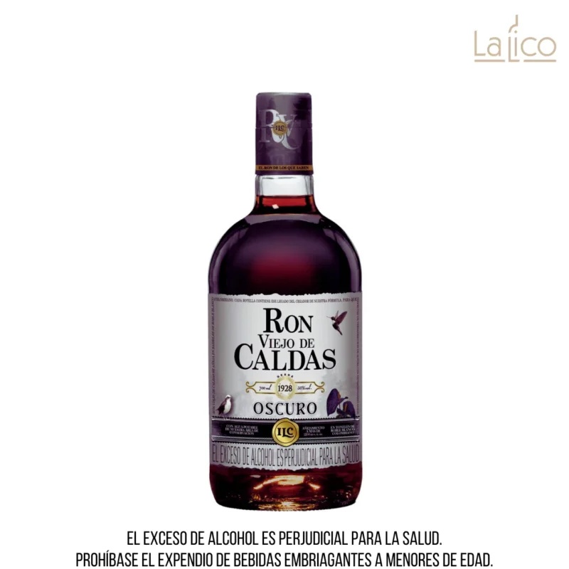 Ron Viejo De Caldas Oscuro 700ml