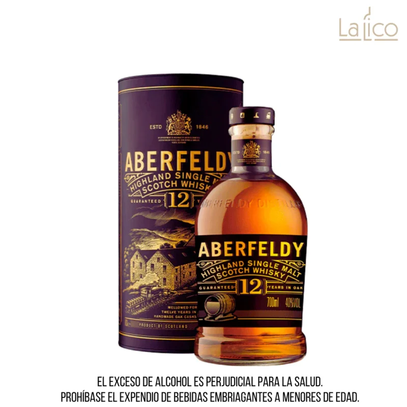 Aberfeldy 12 Años 750ml